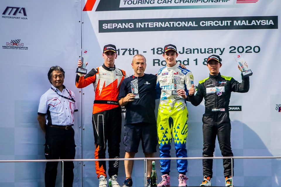 ESET V4 Cup had successful representation in the opening round of TCR Malaysia
