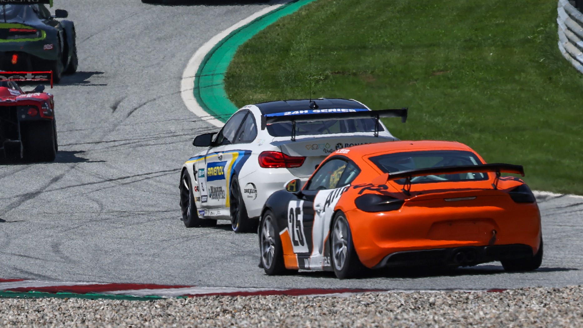 BMW and Porsche track battle