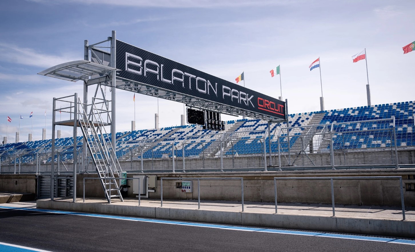 Adrienn Walterné Dancsó and the team work hard to prepare Balaton Park for the first race event