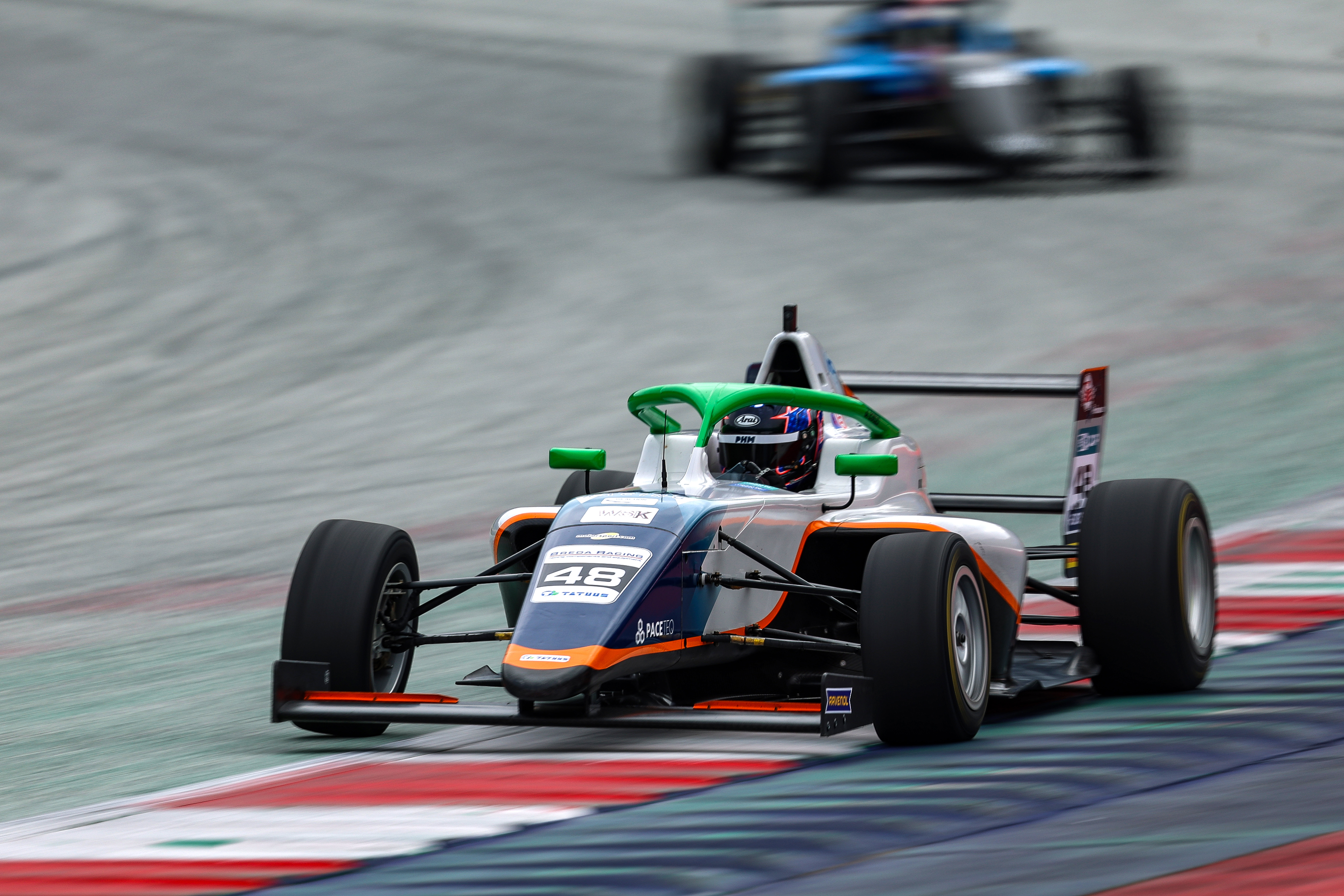 James Egozi claims pole-position at Red Bull Ring